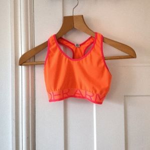 Under Armour Sports Bra in Orange